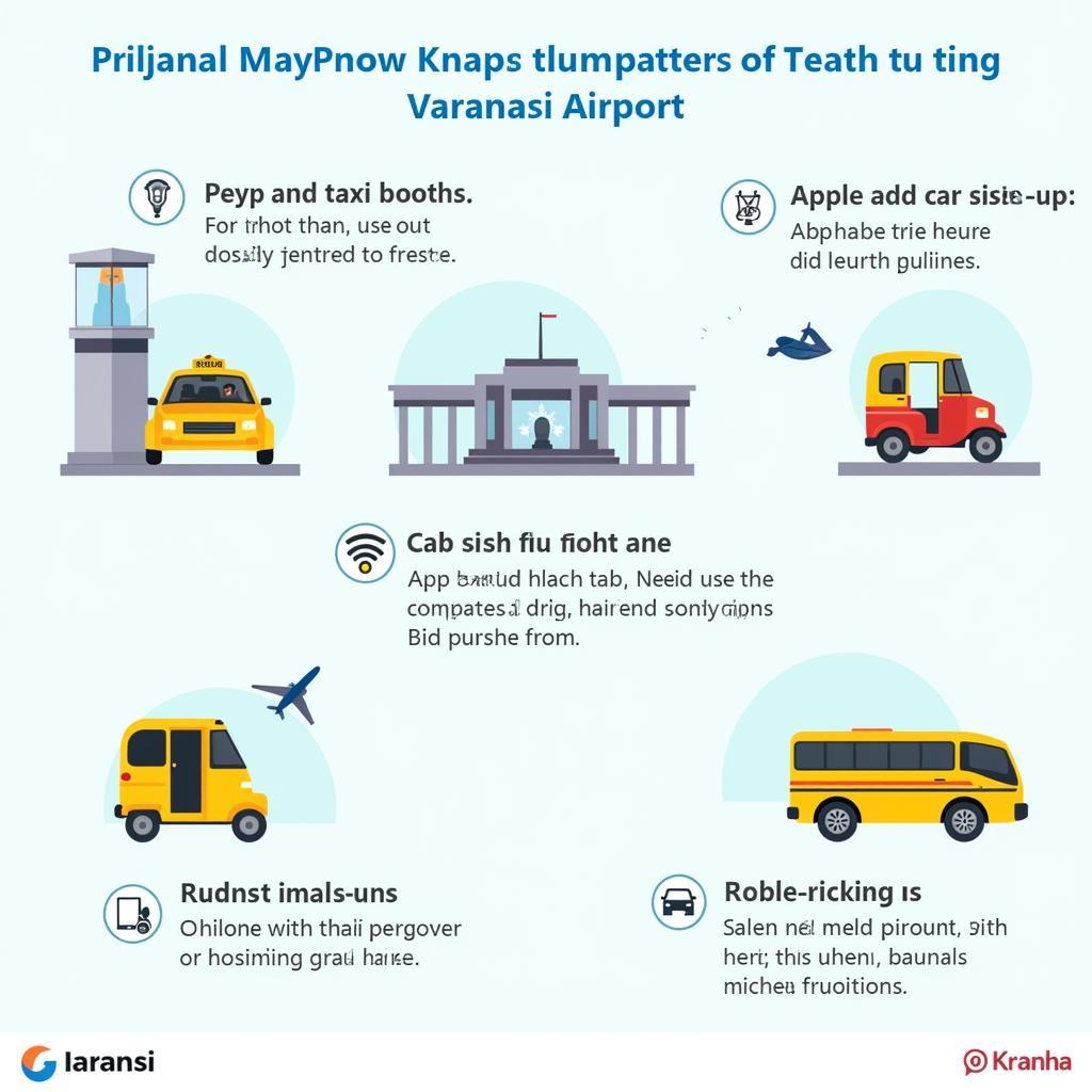 Transportation options at Varanasi Airport