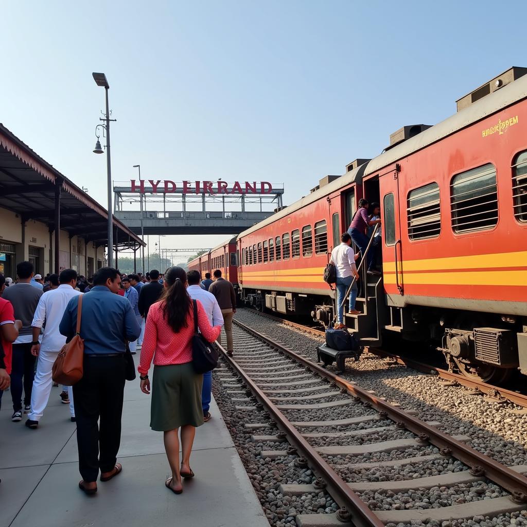 Vijayawada to Hyderabad Train Journey