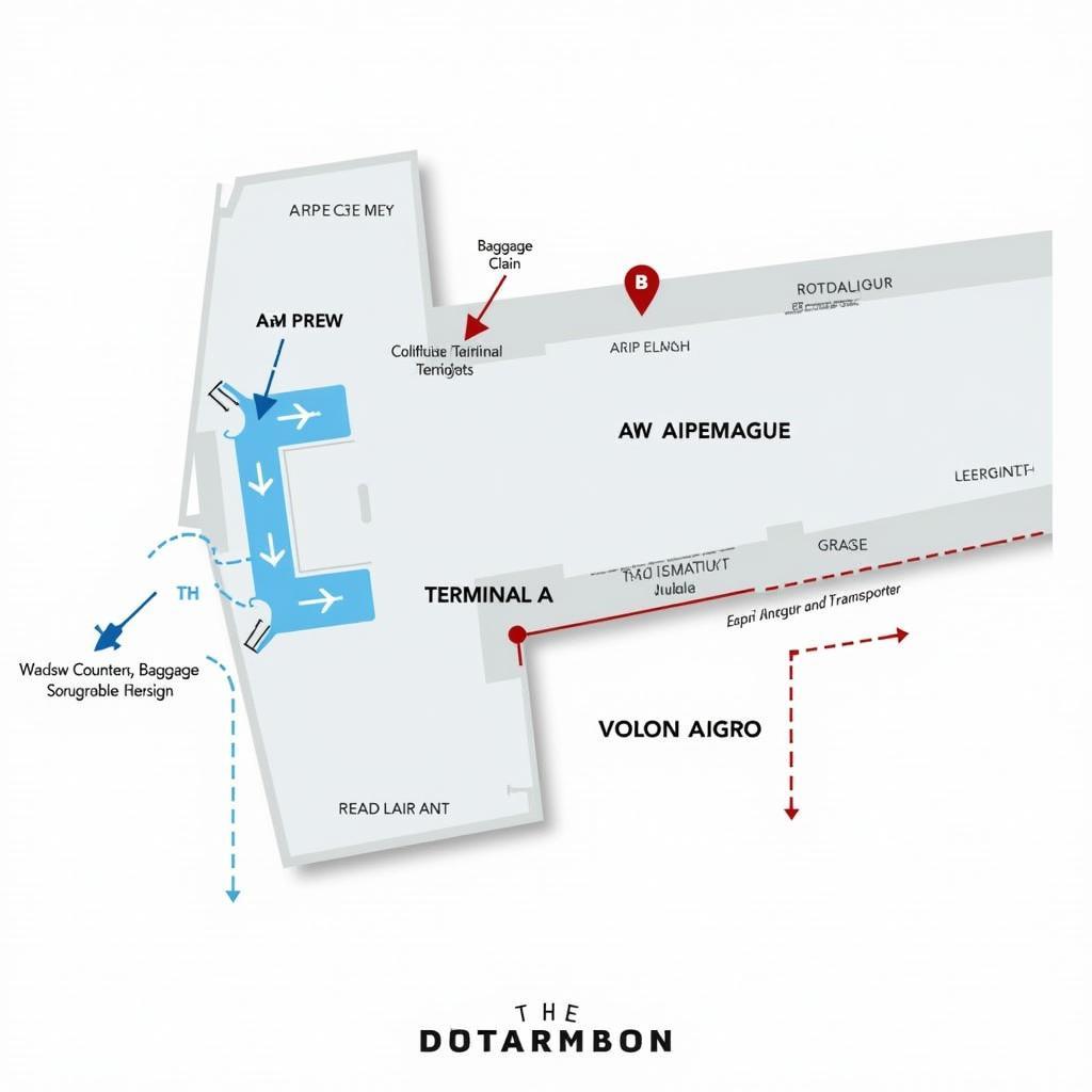 Warsaw Chopin Airport Terminal Map