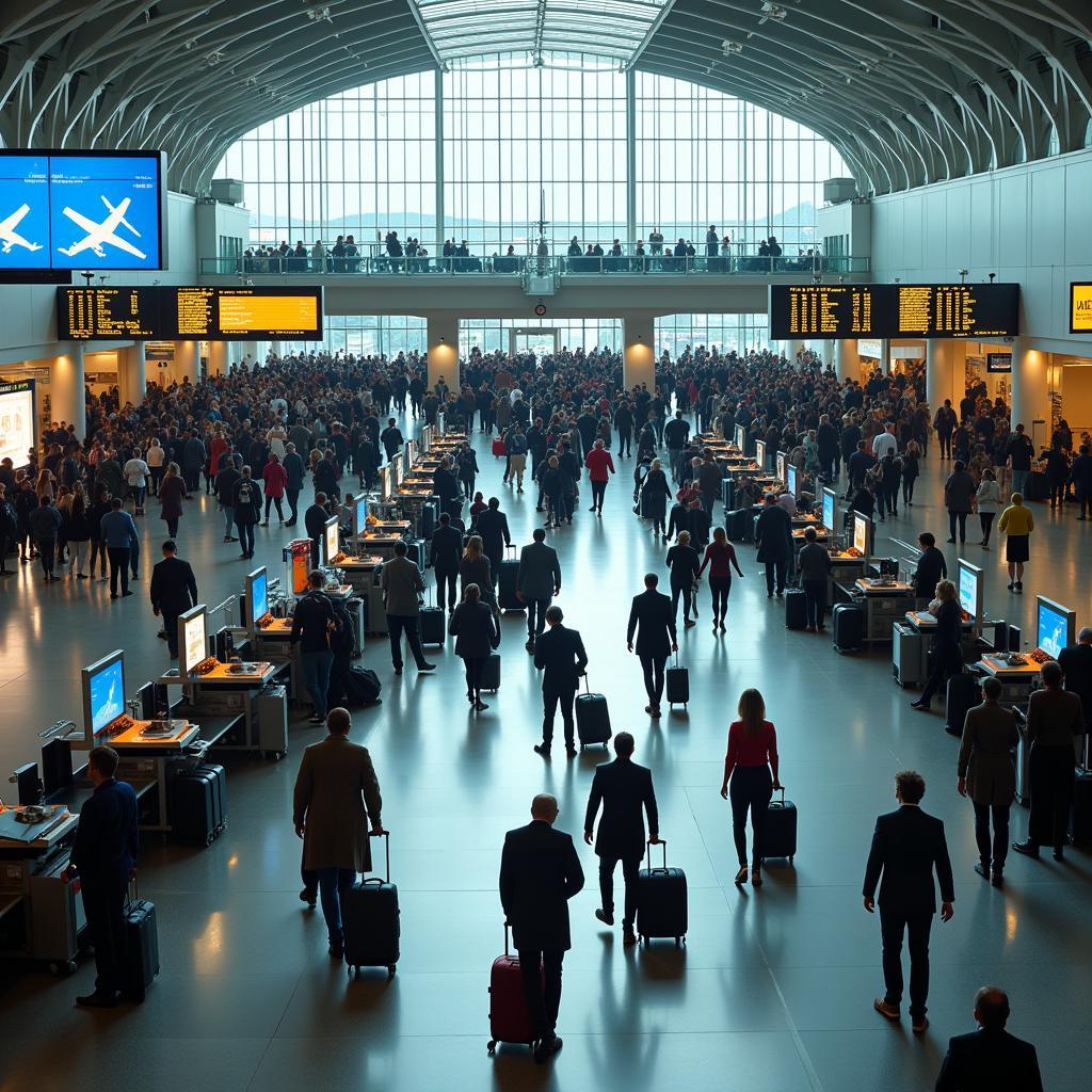 Passenger Traffic at World Famous Airports