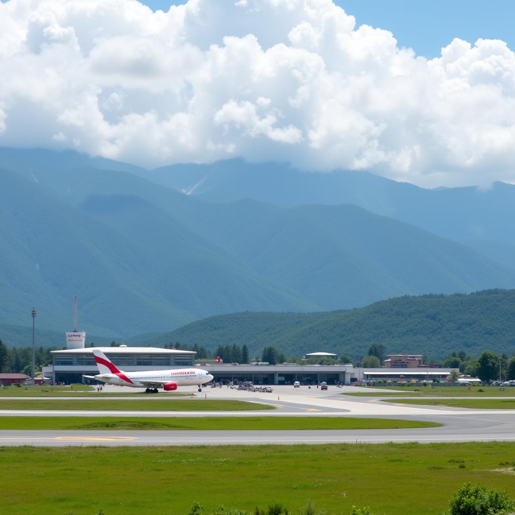 Yongphulla Domestic Airport Bhutan