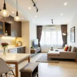 Spacious 2 BHK Interior Near Delhi Airport