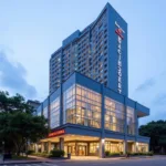 Modern 3 Star Hotel Exterior near Changi Airport