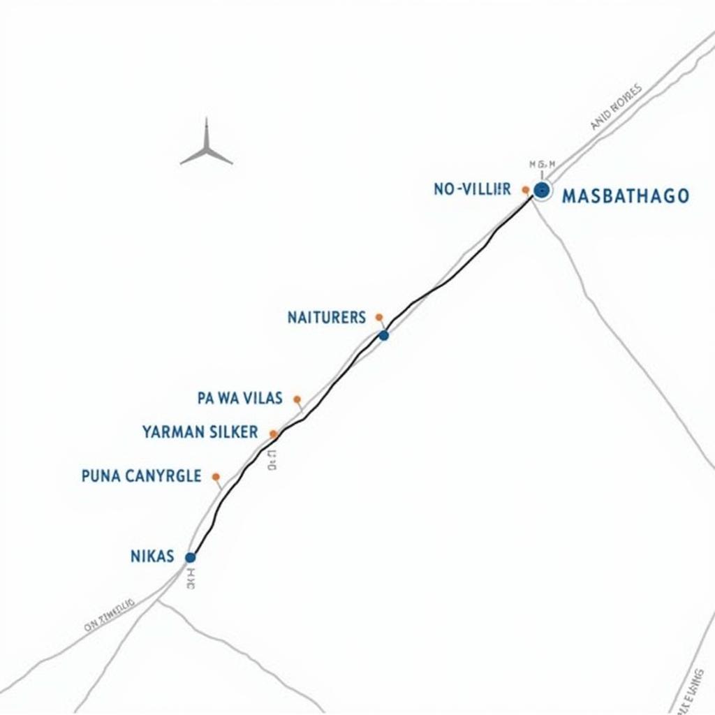 Route Map of the 808 Airport Express