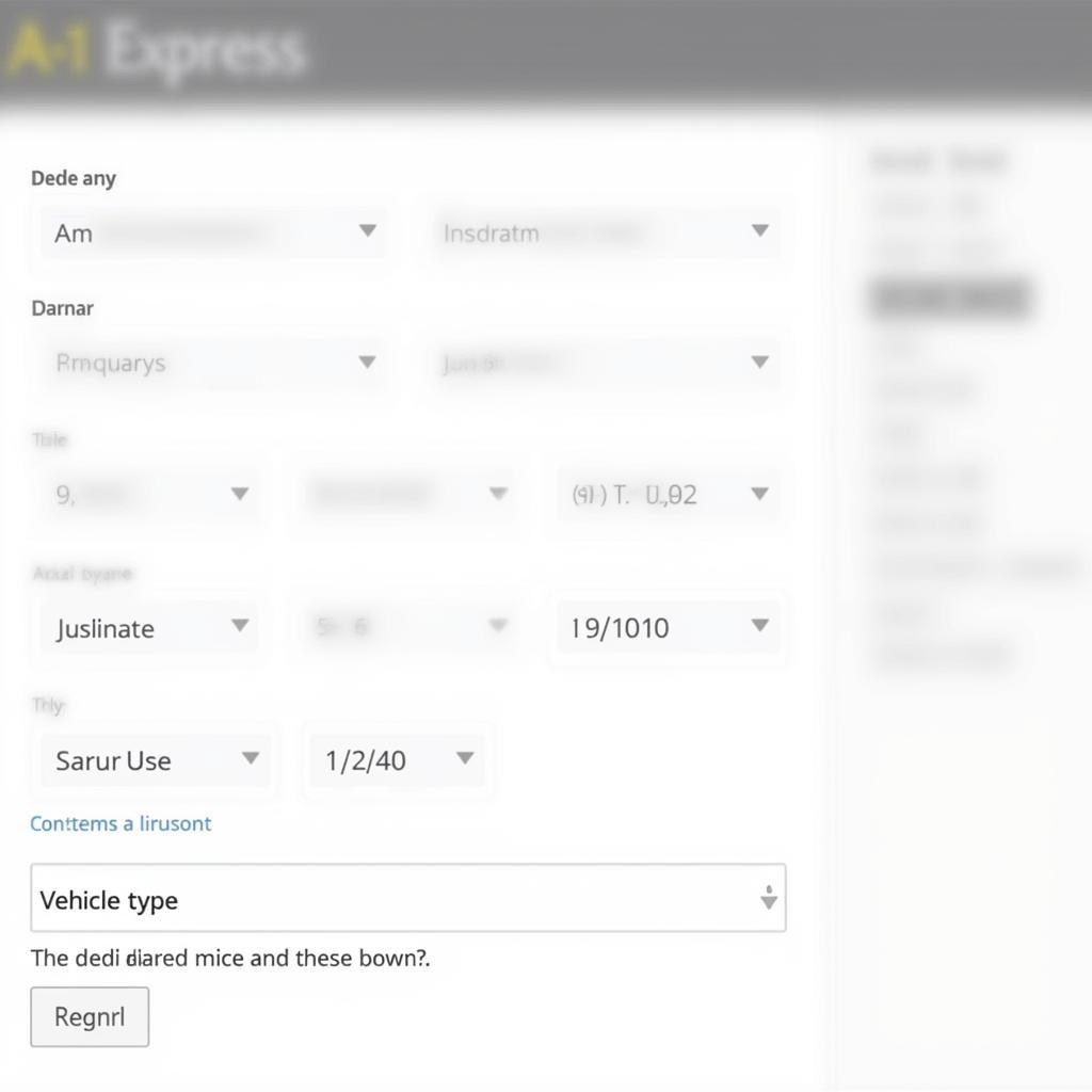 A-1 Express Online Booking Platform