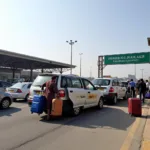 Taxi Rank at Abudhani Airport