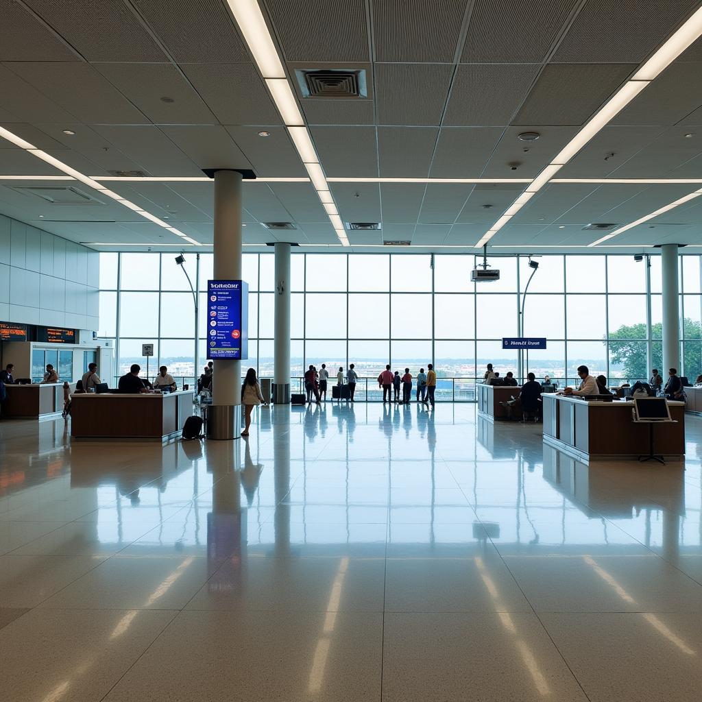 Ahmedabad Airport Arrival Hall