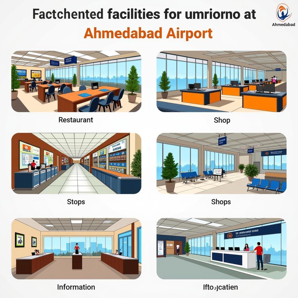 Ahmedabad Airport Facilities