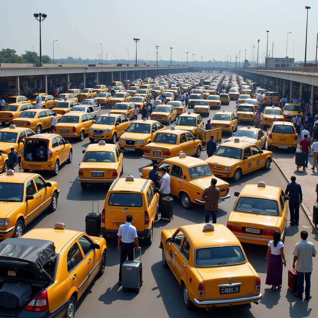 Ahmedabad Airport Taxi Stand