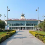 Ahmedabad Airport Terminal Exterior