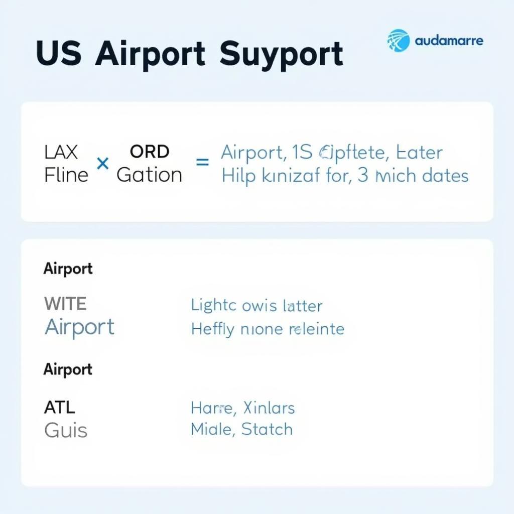 Examples of US Airport Codes