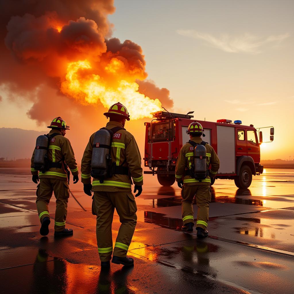 Airport Fire Rescue Team