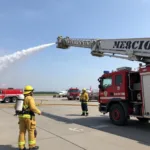 Airport Firefighters Training with HRET