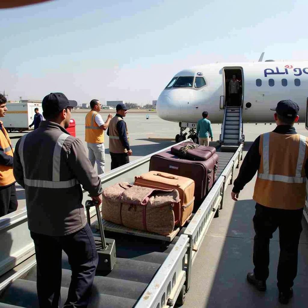 Airport Ground Handling Operations at Shamshabad