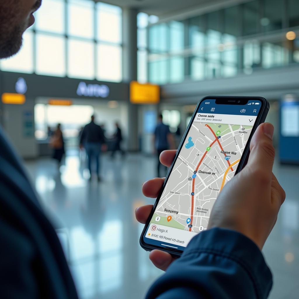 Navigating the Airport Map