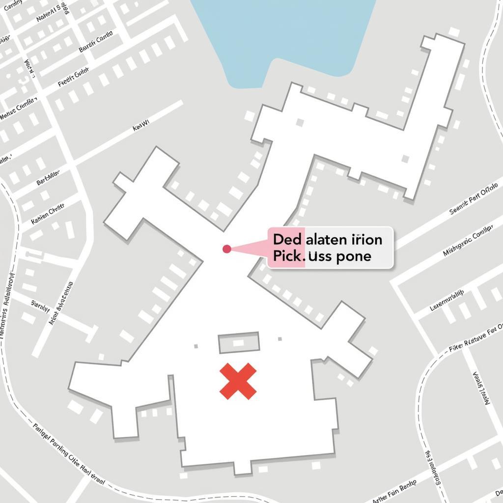 Airport Pick Up Point Map