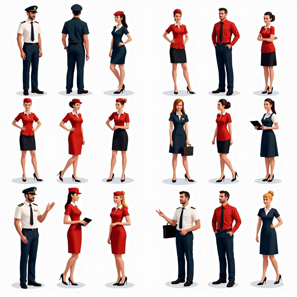 Airport Staff Uniforms: An Overview