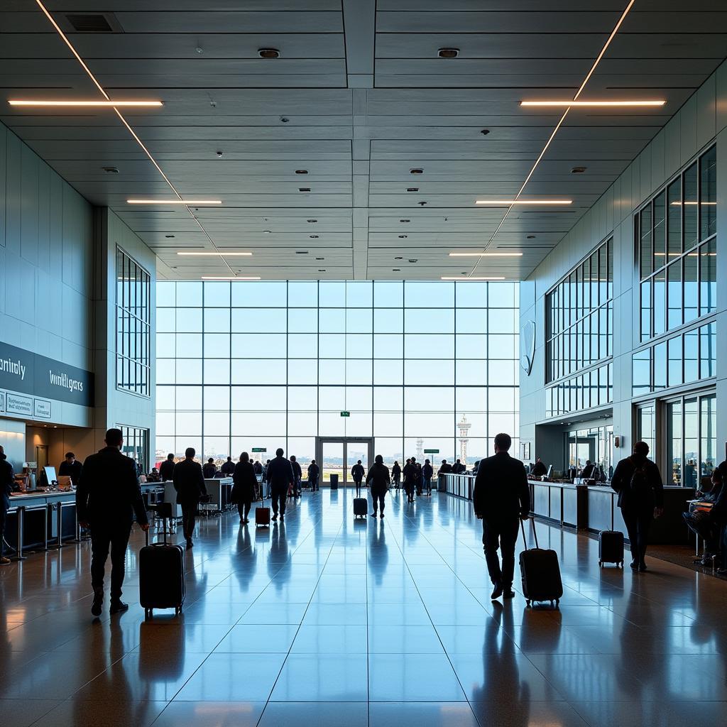 Almaty International Airport Terminal