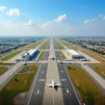 Ayodhya Airport Aerial View