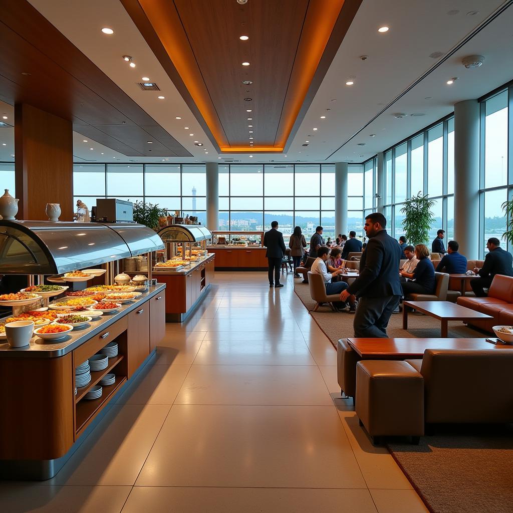 Bangalore Airport Lounge Food Options