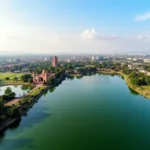 Bhopal Cityscape from Above