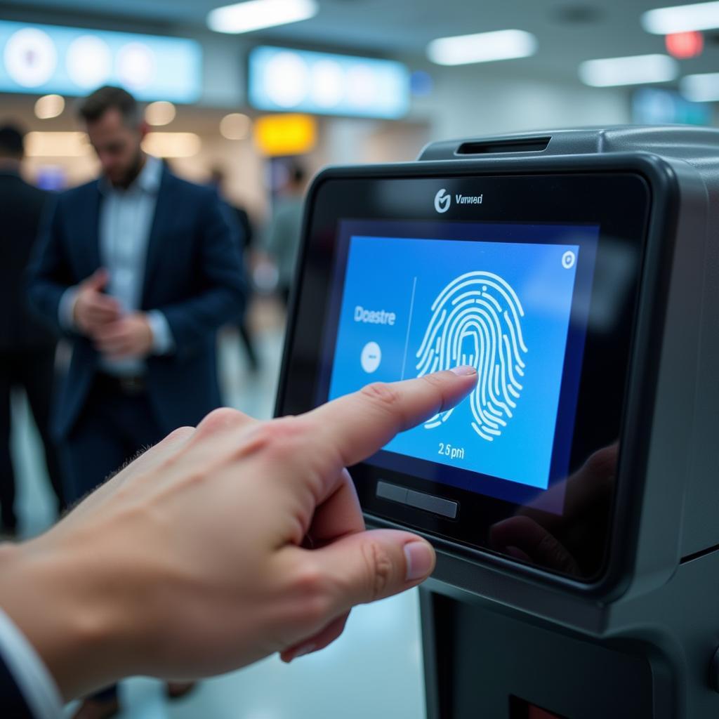 Biometric Verification at Airport