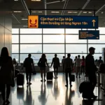 Cambodia Airport Arrivals Hall