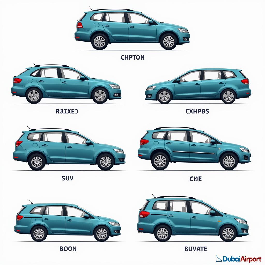 Various Car Rental Options at Dubai Airport