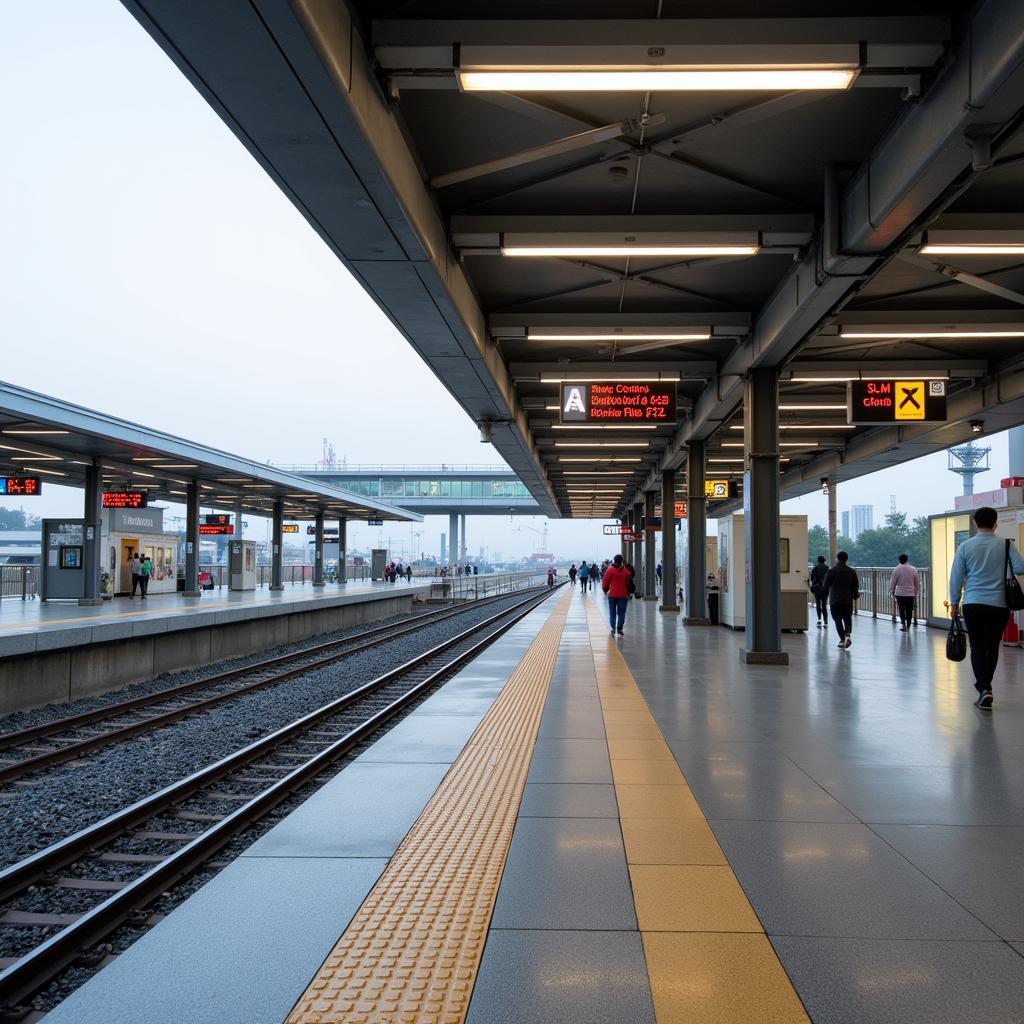 Chennai Airport Metro Station