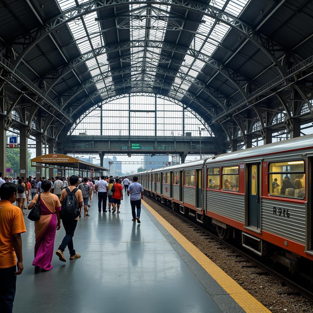 Chennai Central Metro Station