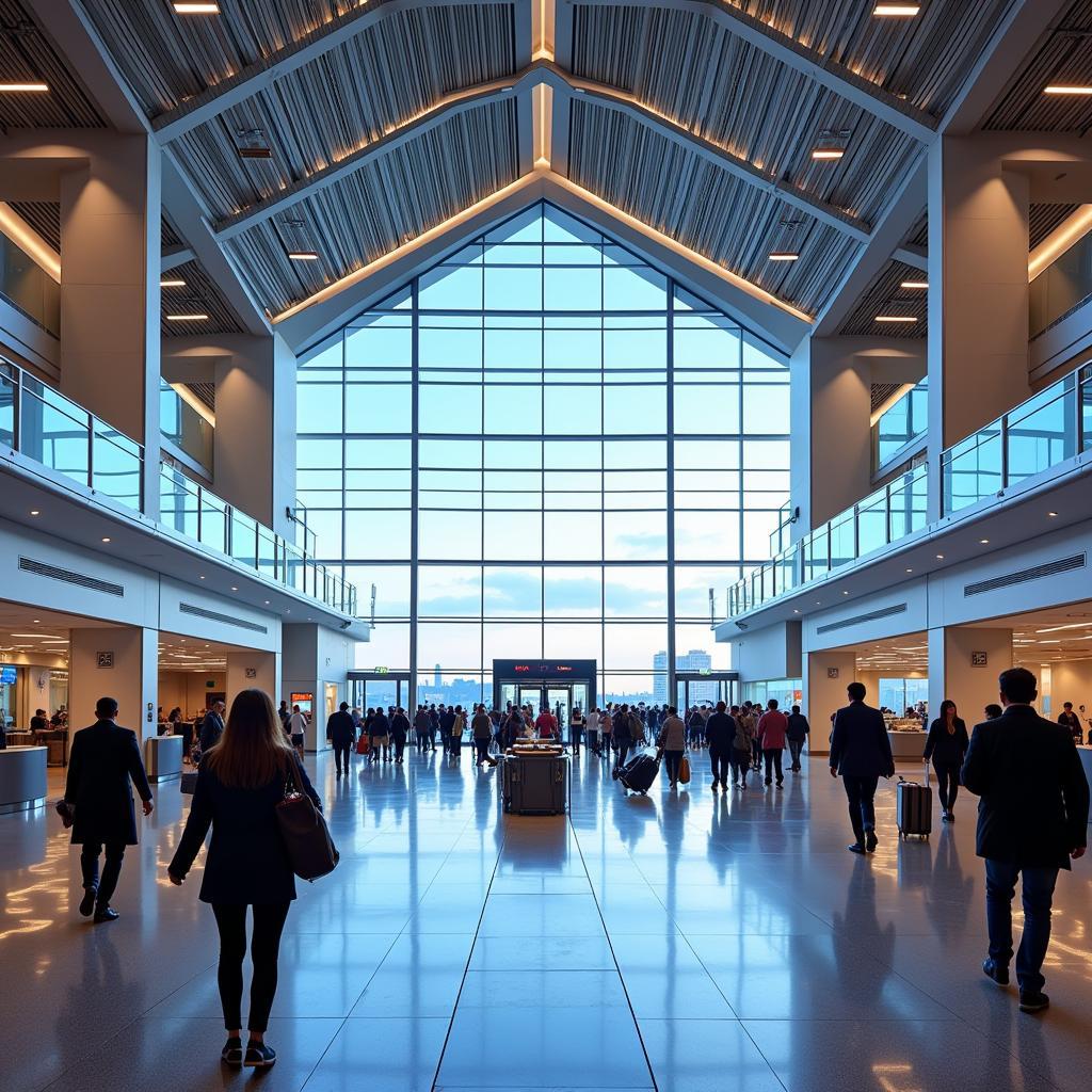 Modern Terminal at China Canton Airport