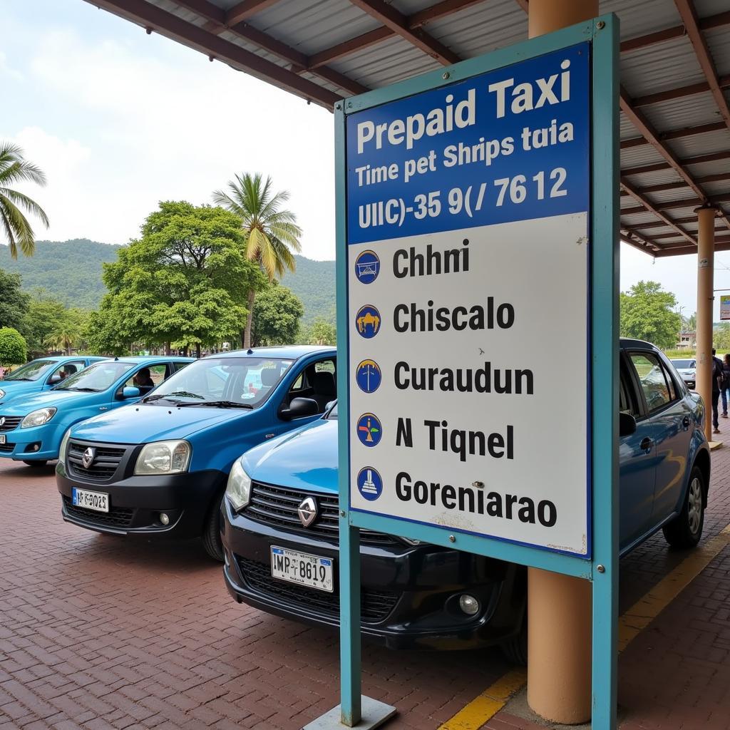 Taxi waiting outside Cochin Airport for Guruvayoor Transfer