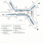 Layout of Coimbatore Airport Food Court