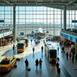 CSMT Airport Terminal 1 Arrivals Area