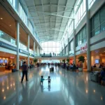 D B Patil Airport Terminal Interior