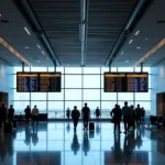 Delhi Airport Arrival Information Screens