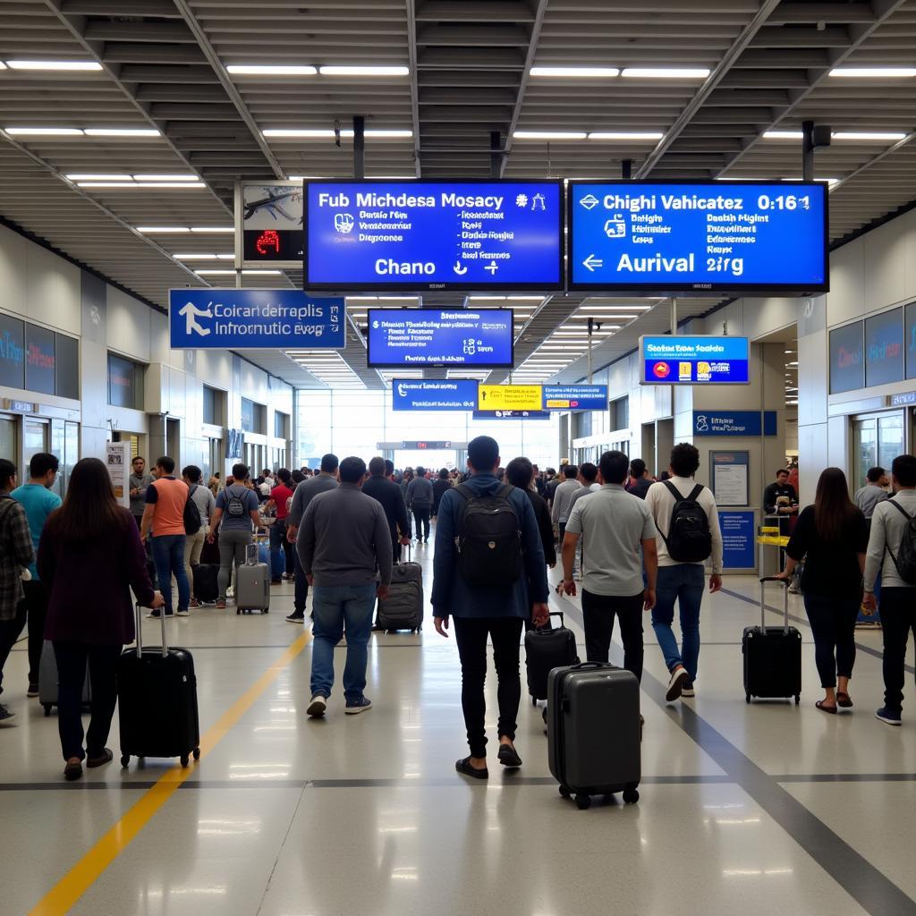 Delhi Airport Domestic Arrivals Hall