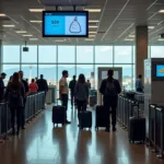 Delhi Airport Security Check