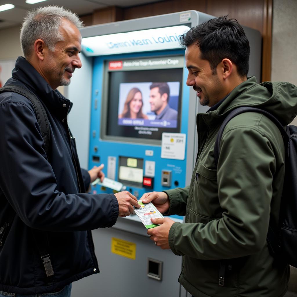 Purchasing Delhi Metro tickets