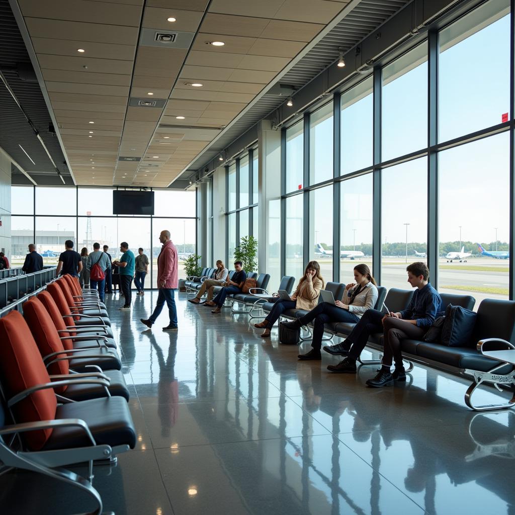 Domestic Airport T1 Waiting Area