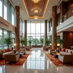 Luxurious five-star hotels near Meenambakkam Airport offer comfortable accommodations for travelers.