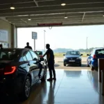 Picking up a rental car at Goa Airport