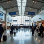 Overview of Hartford Airport's Main Terminal