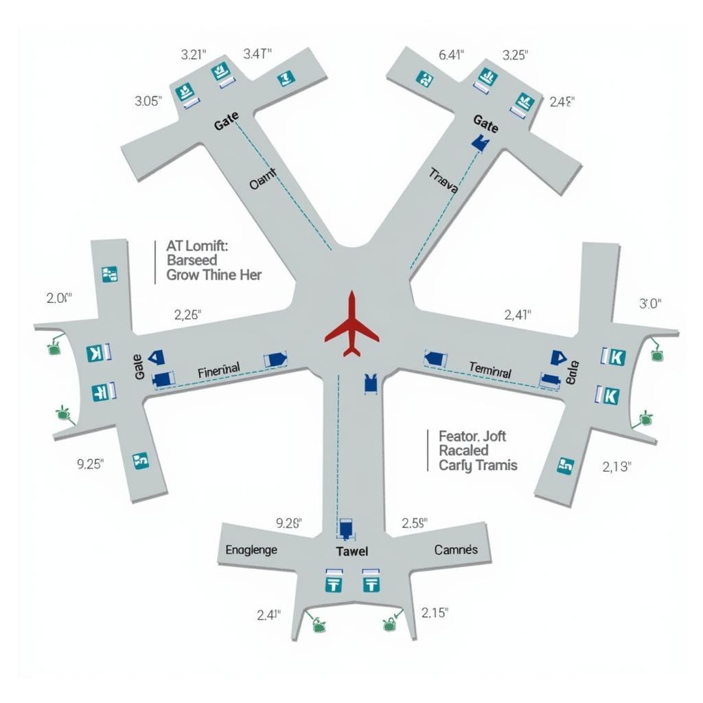 Heathrow Airport Terminal Map