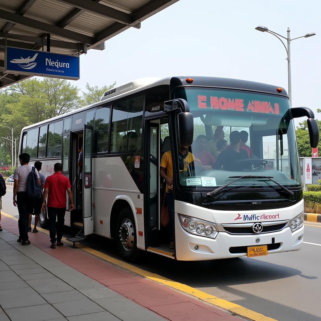 AC Bus from Hinjewadi to Pune Airport