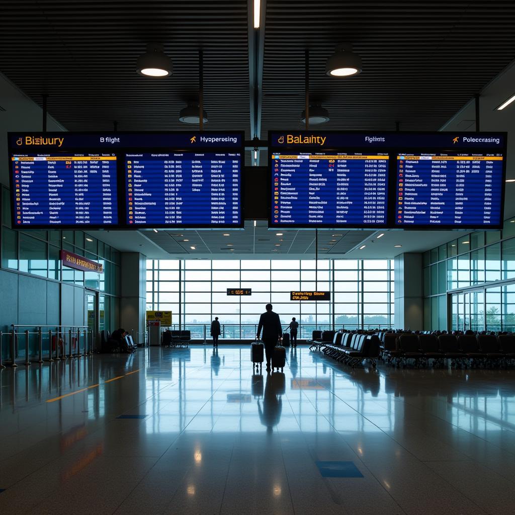 Hyderabad Airport Departures Gate Information