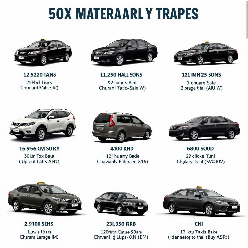 Hyderabad Airport Taxi Types