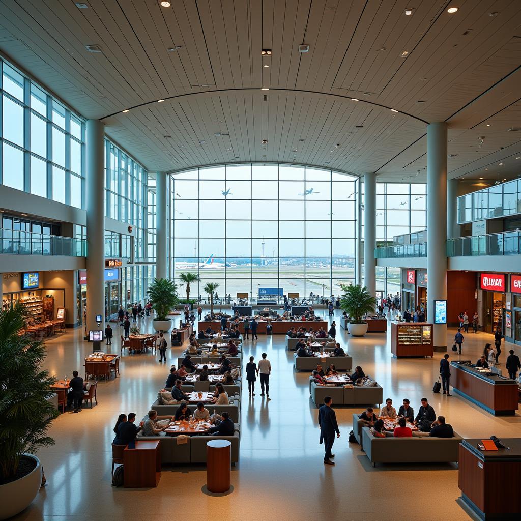 Indira Gandhi International Airport Terminal 3 Interior