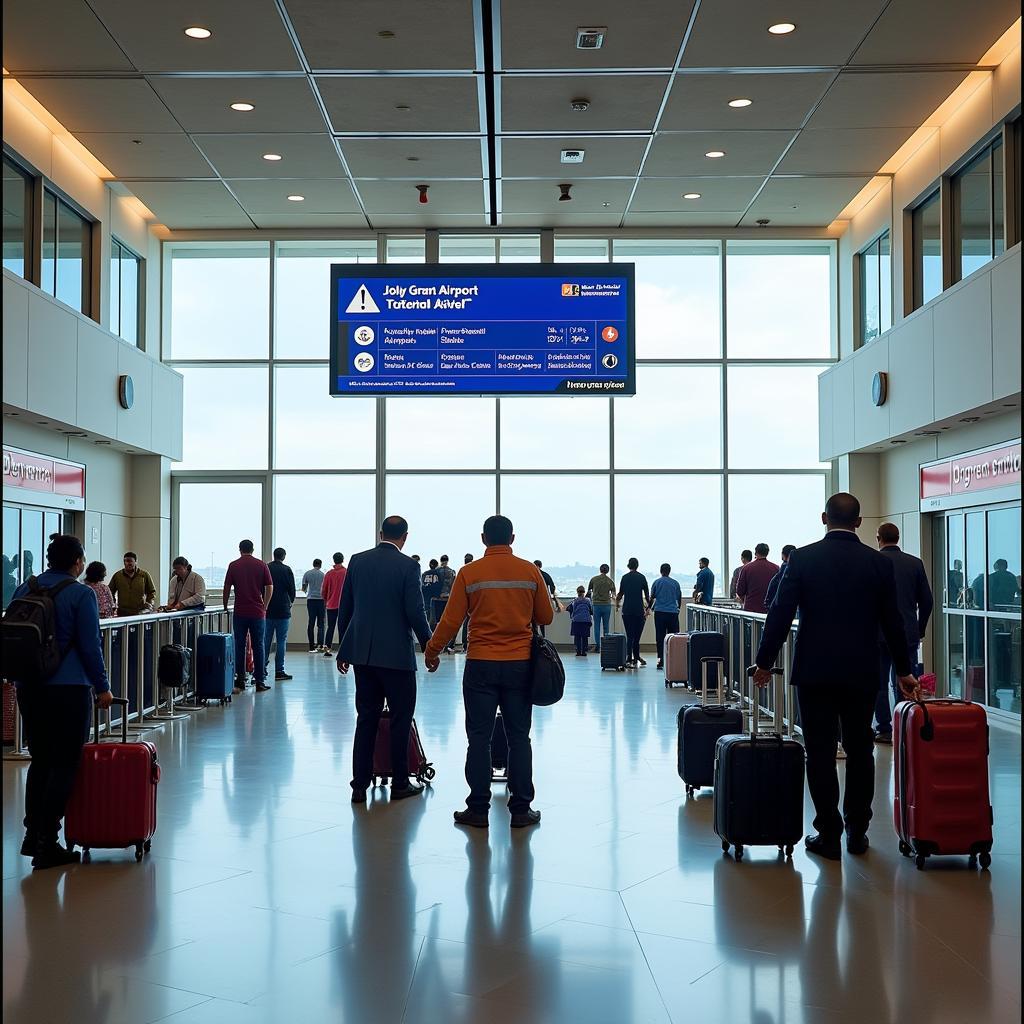 Jolly Grant Airport Arrival Hall