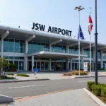 Exterior View of JSW Airport Terminal